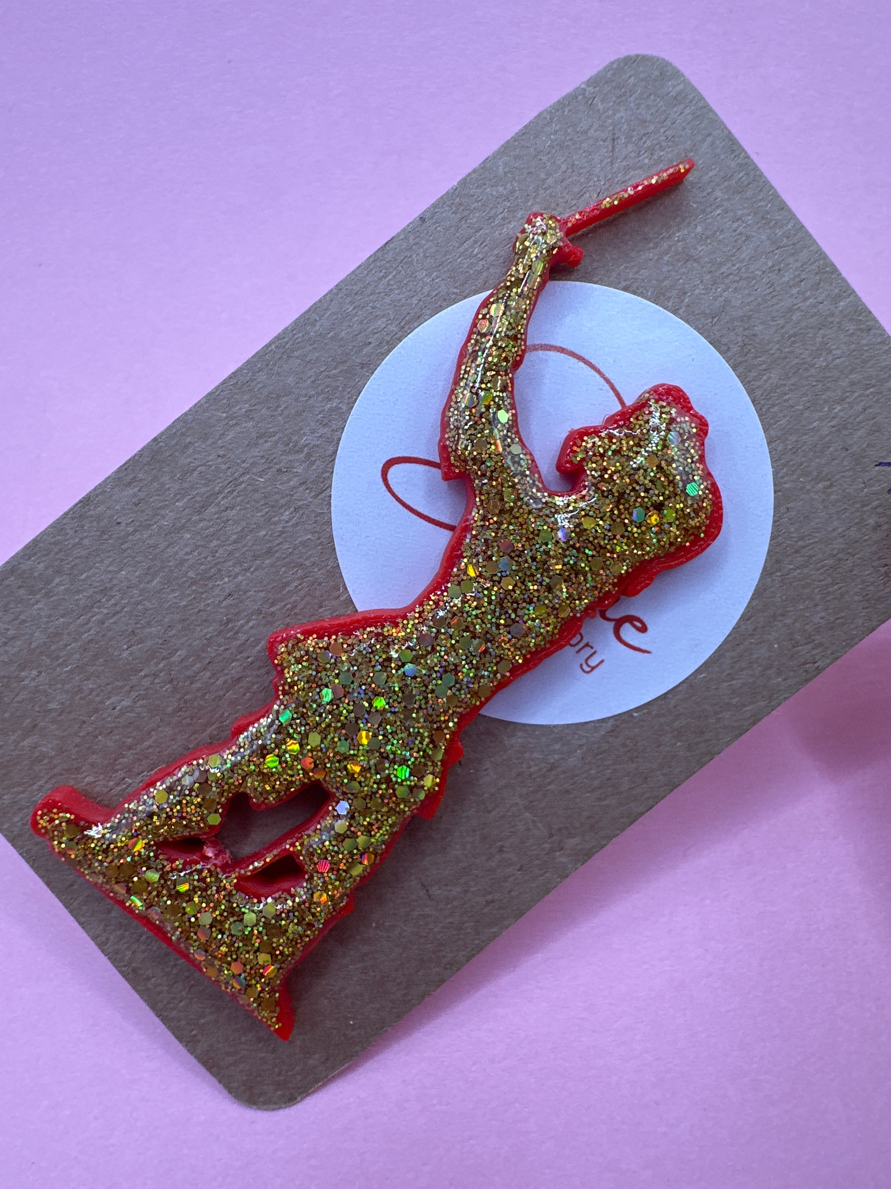 Broche Grand Jean Bart pailleté