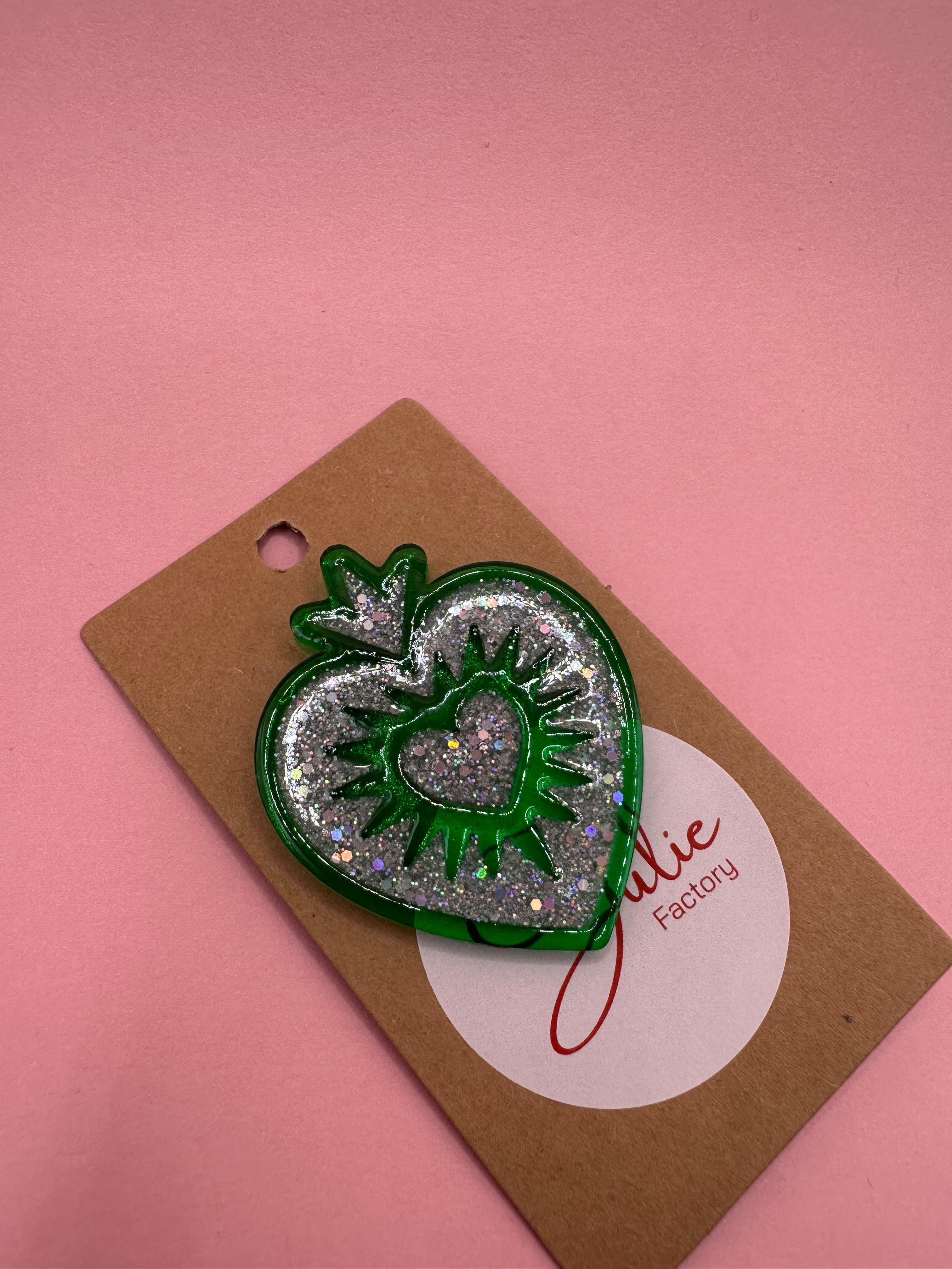 Broche Grand Cœur ex-voto