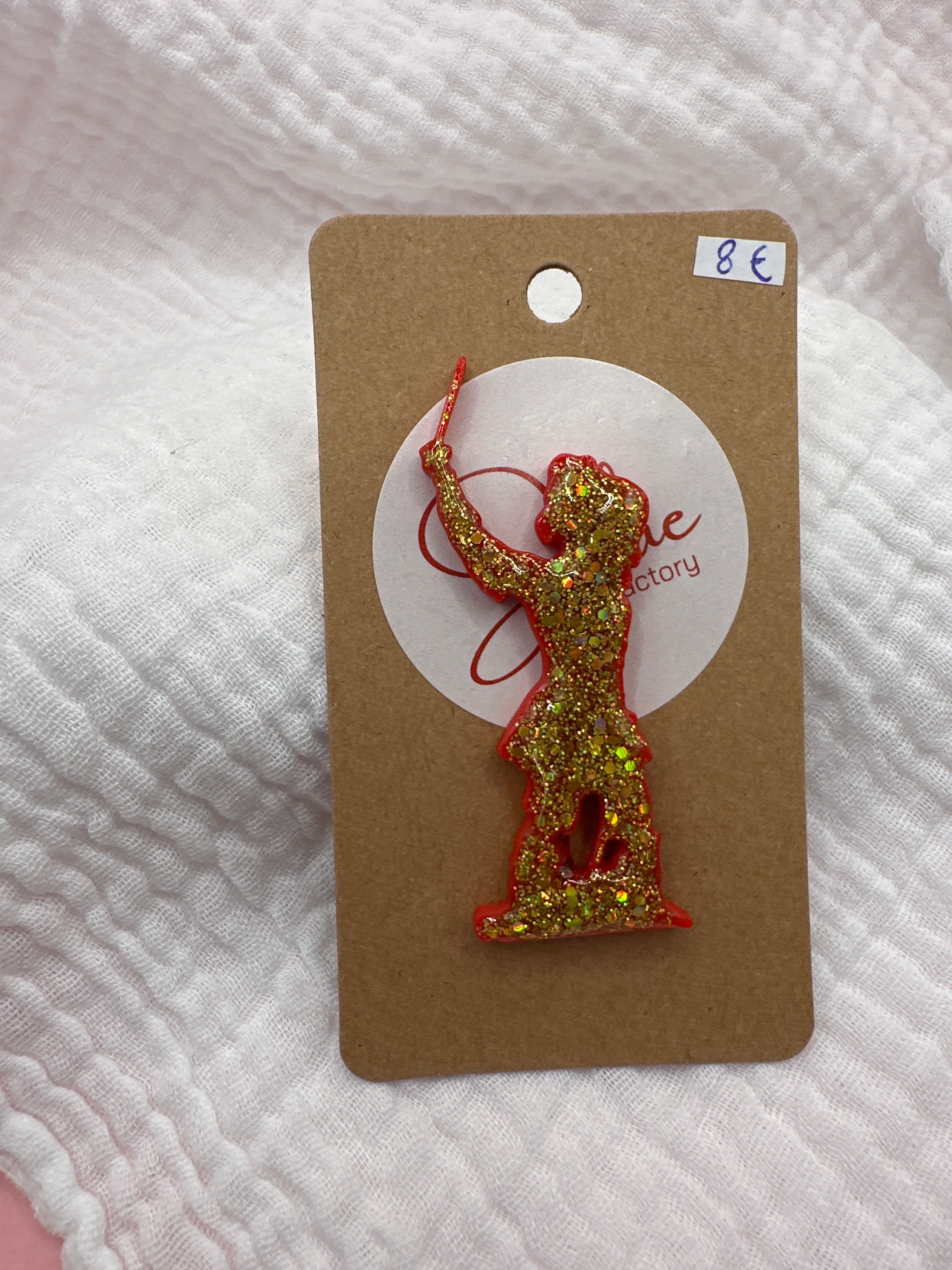 Broche petit Jean Bart pailleté