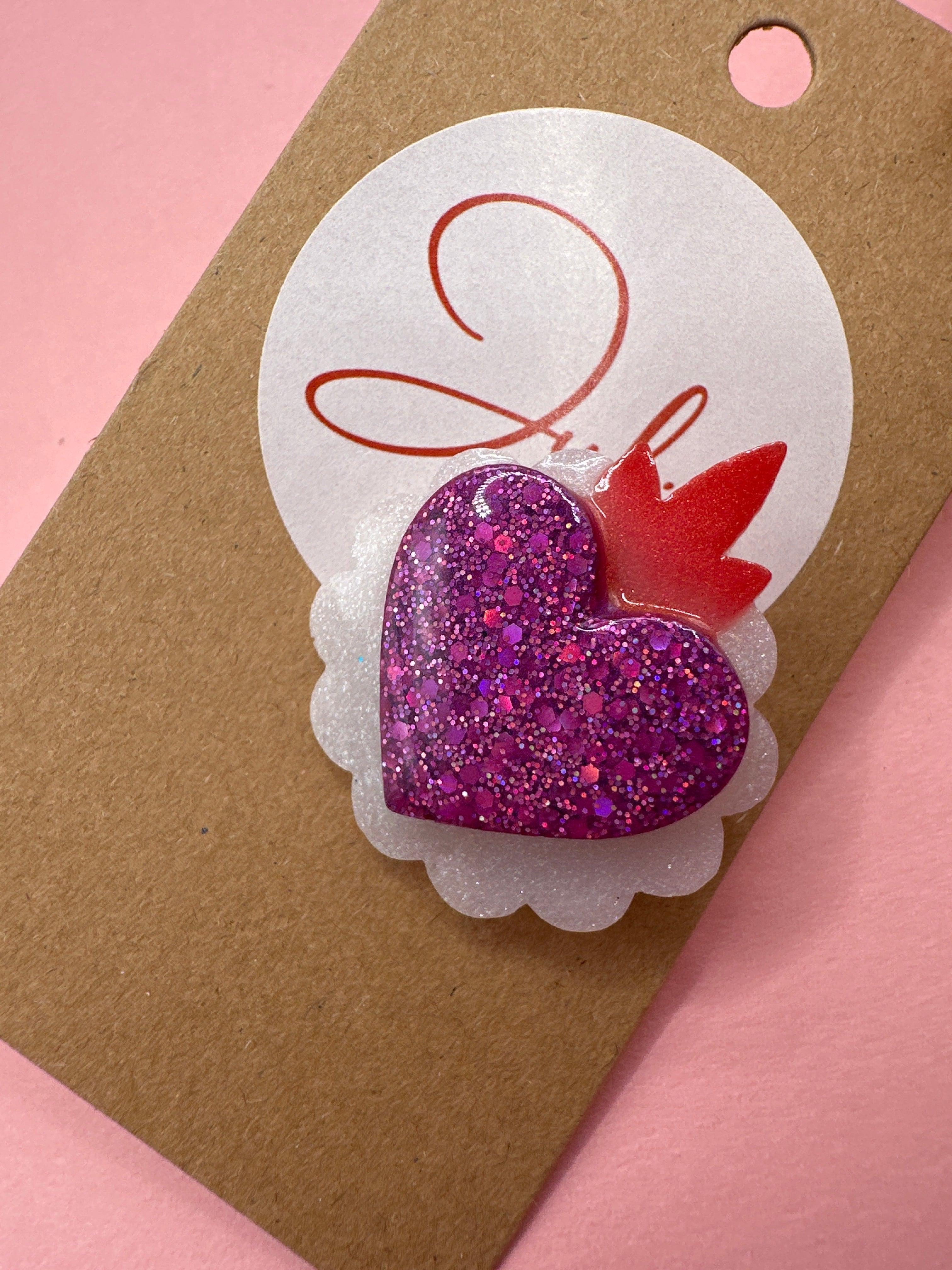 Broche Cœur ex-voto