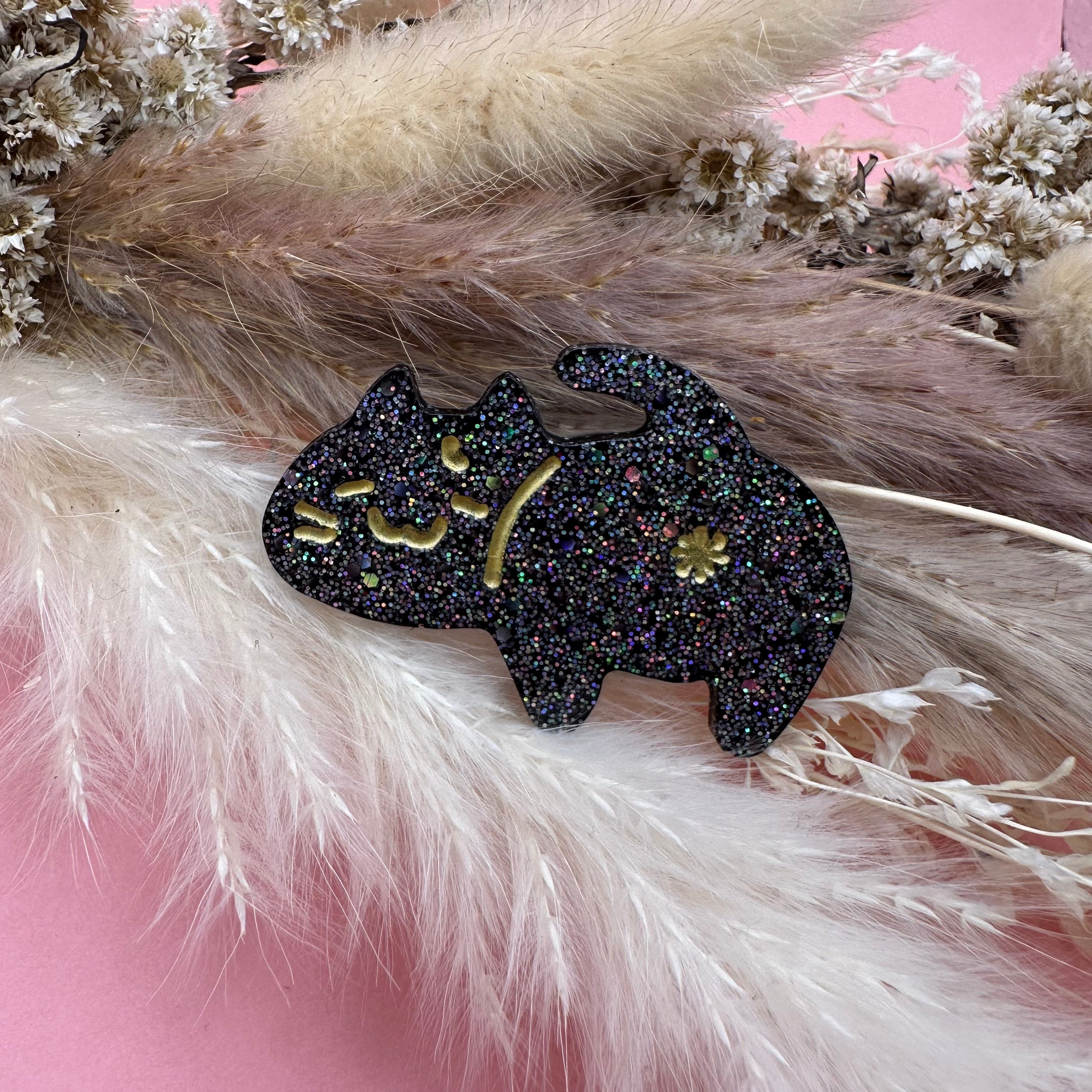 Broche Chaton joueur