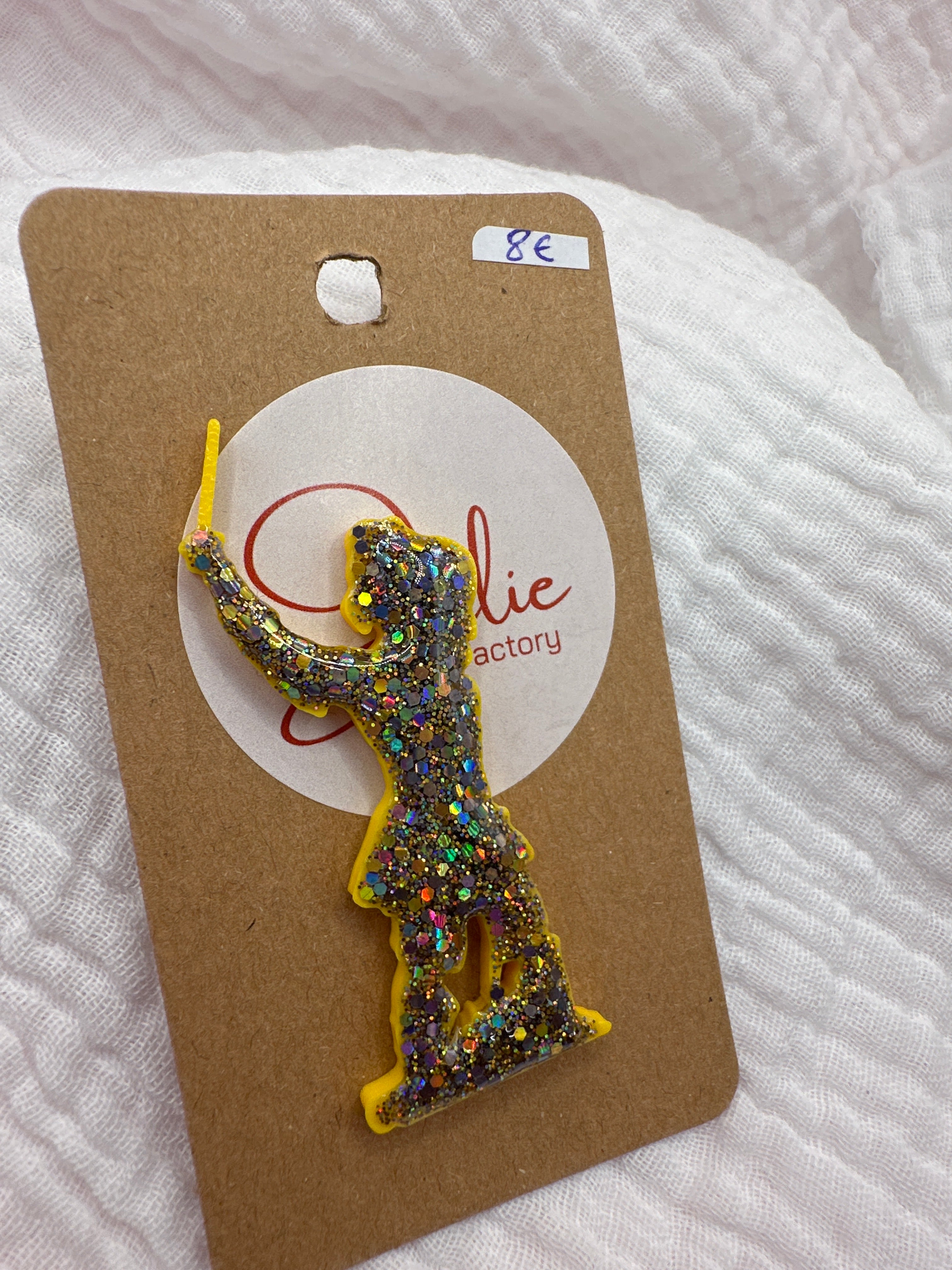 Broche petit Jean Bart pailleté