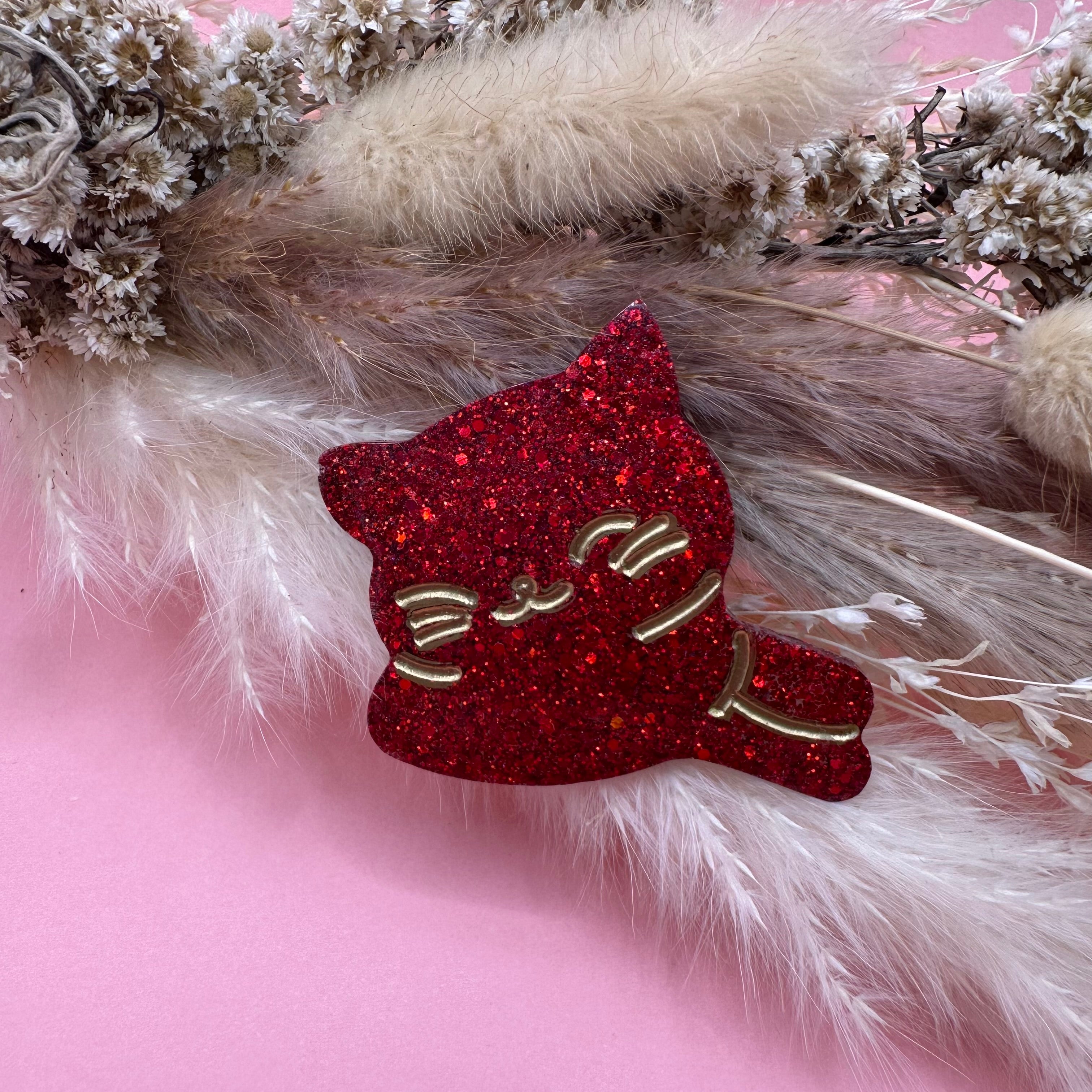 Broche Grand Miaouuu
