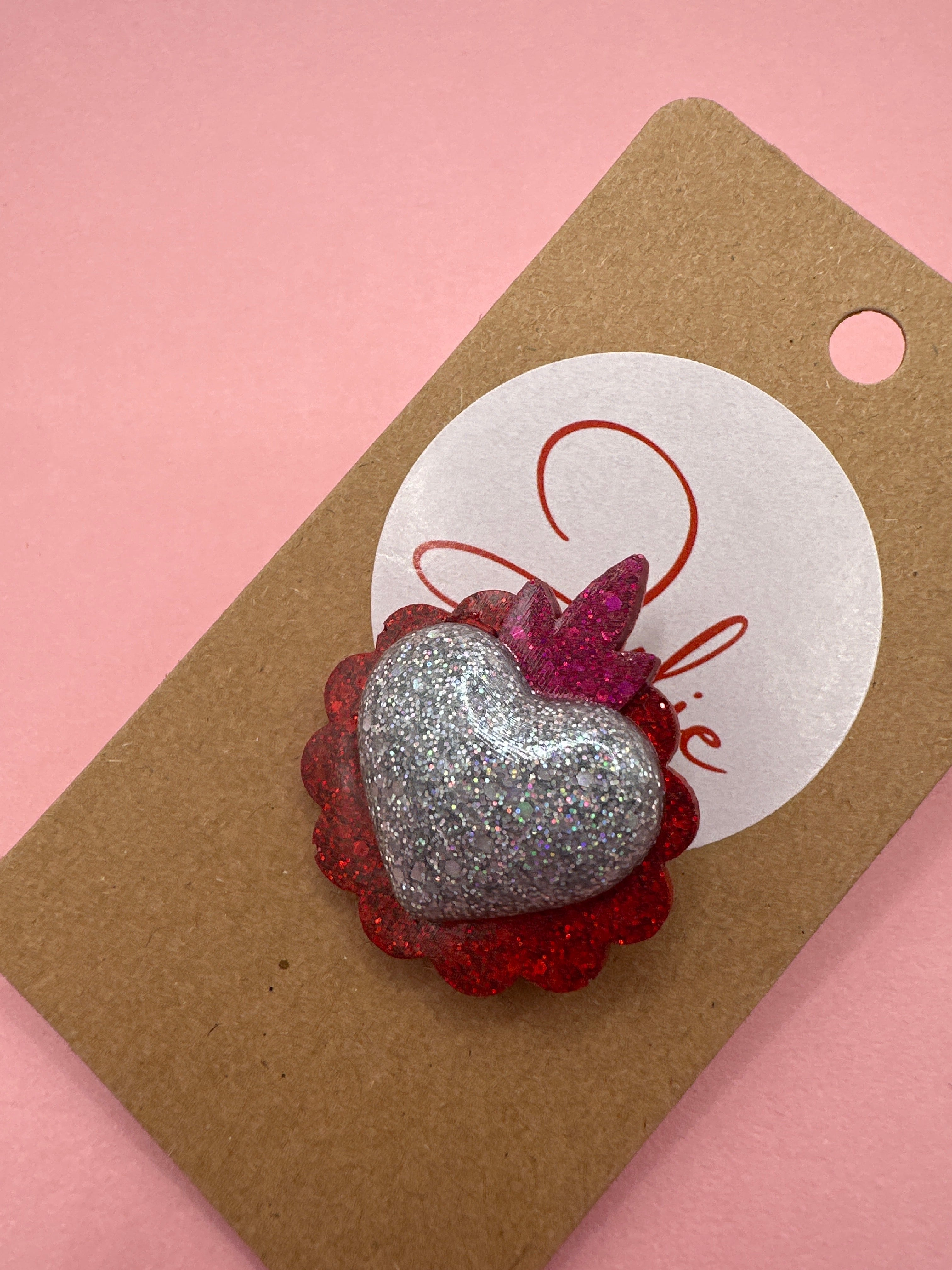 Broche Cœur ex-voto