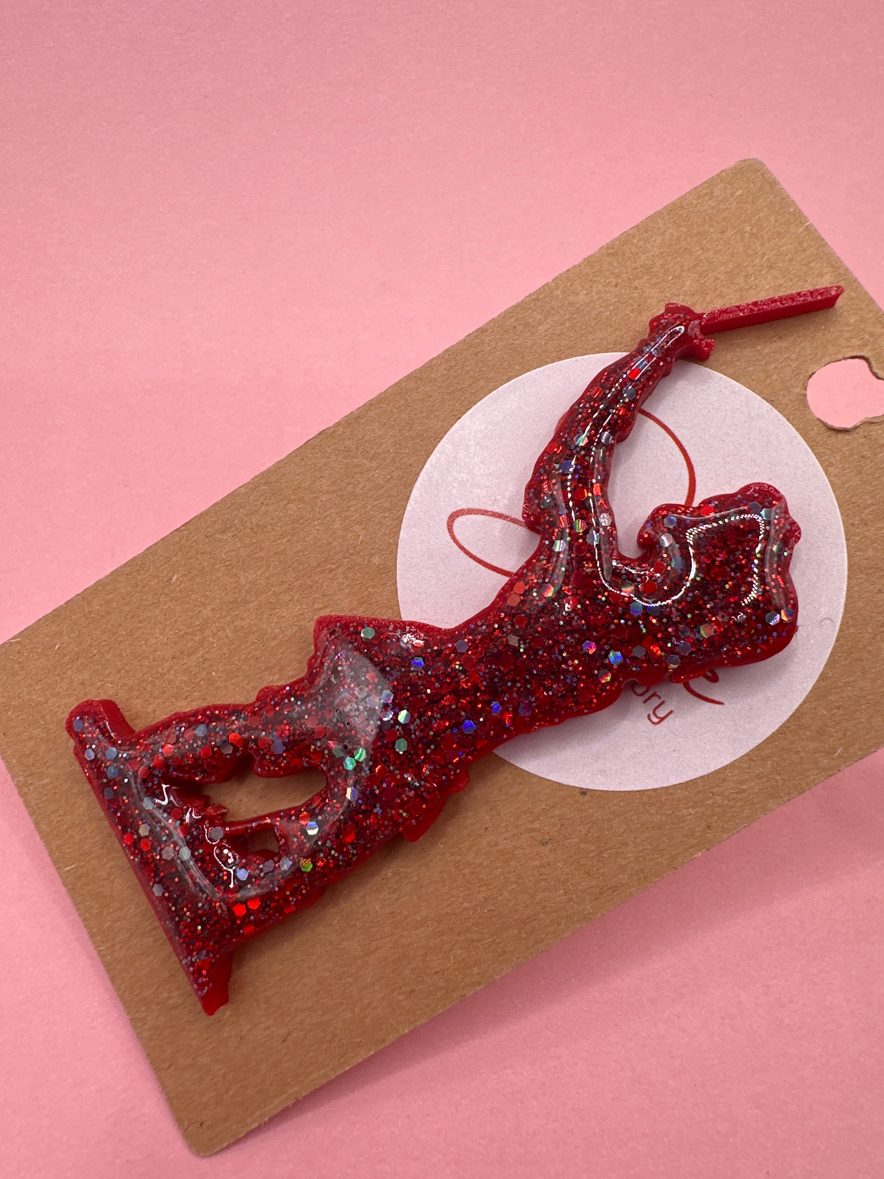 Broche Grand Jean Bart pailleté