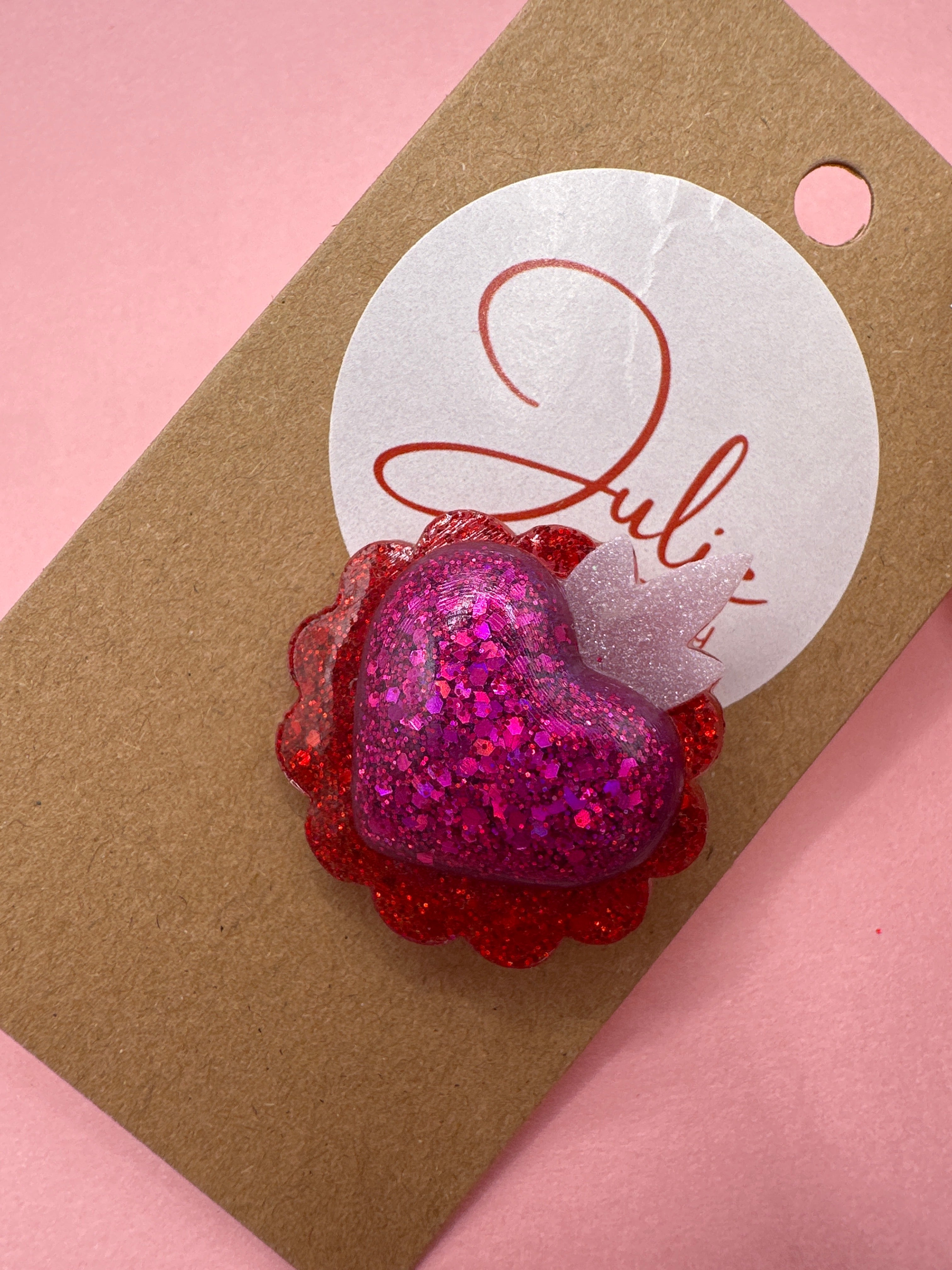Broche Cœur ex-voto