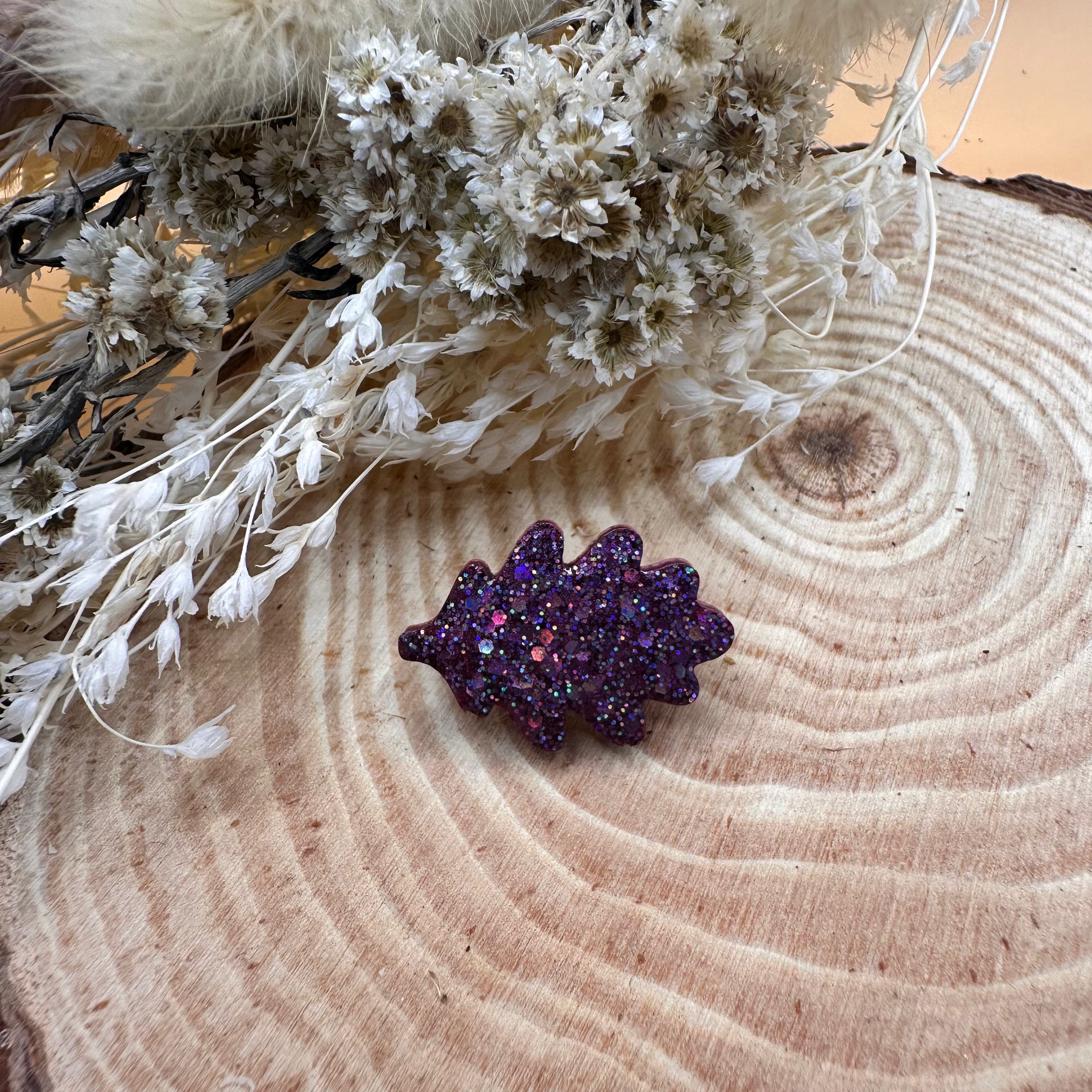 Pin's Feuille d'hiver