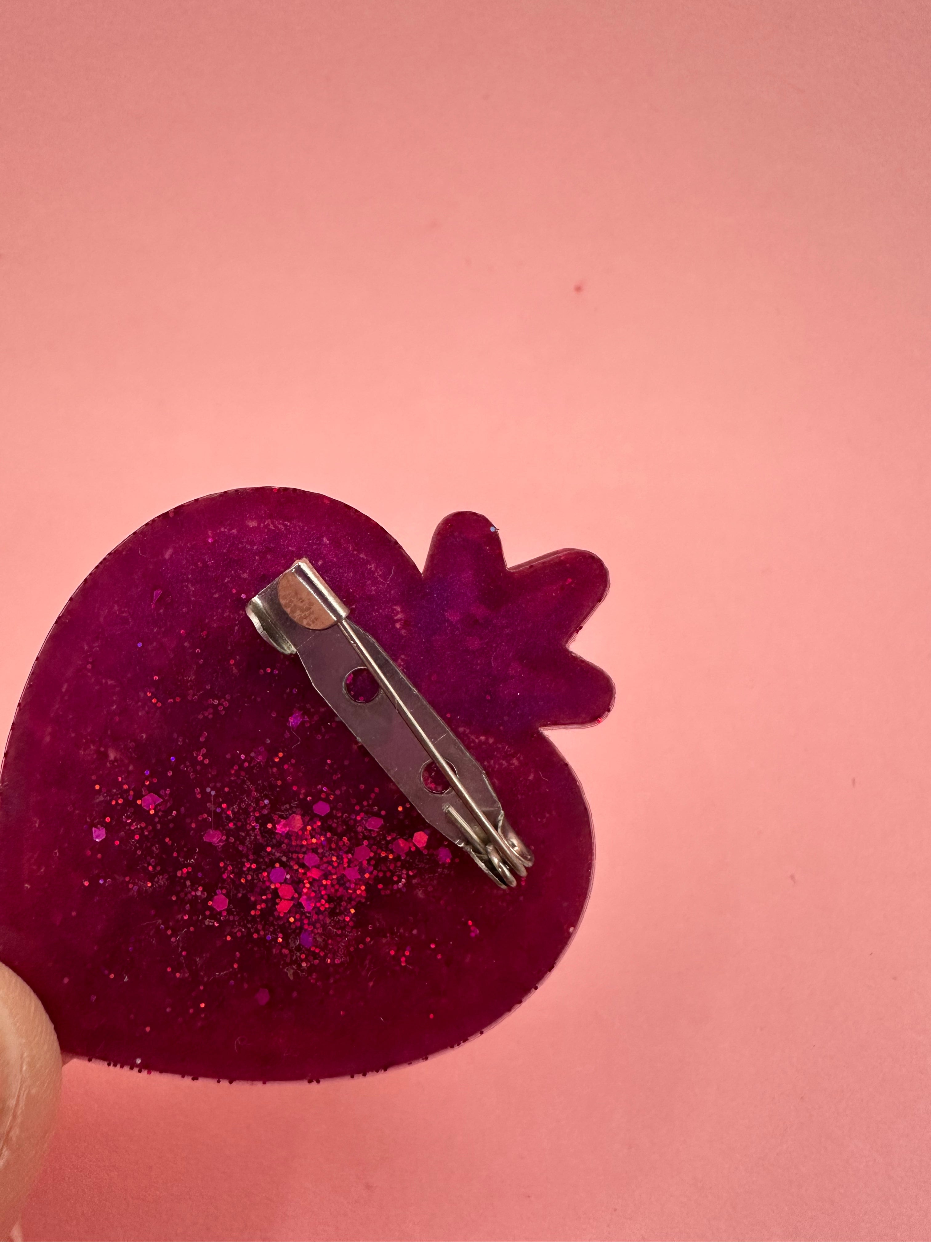 Broche Grand Cœur ex-voto