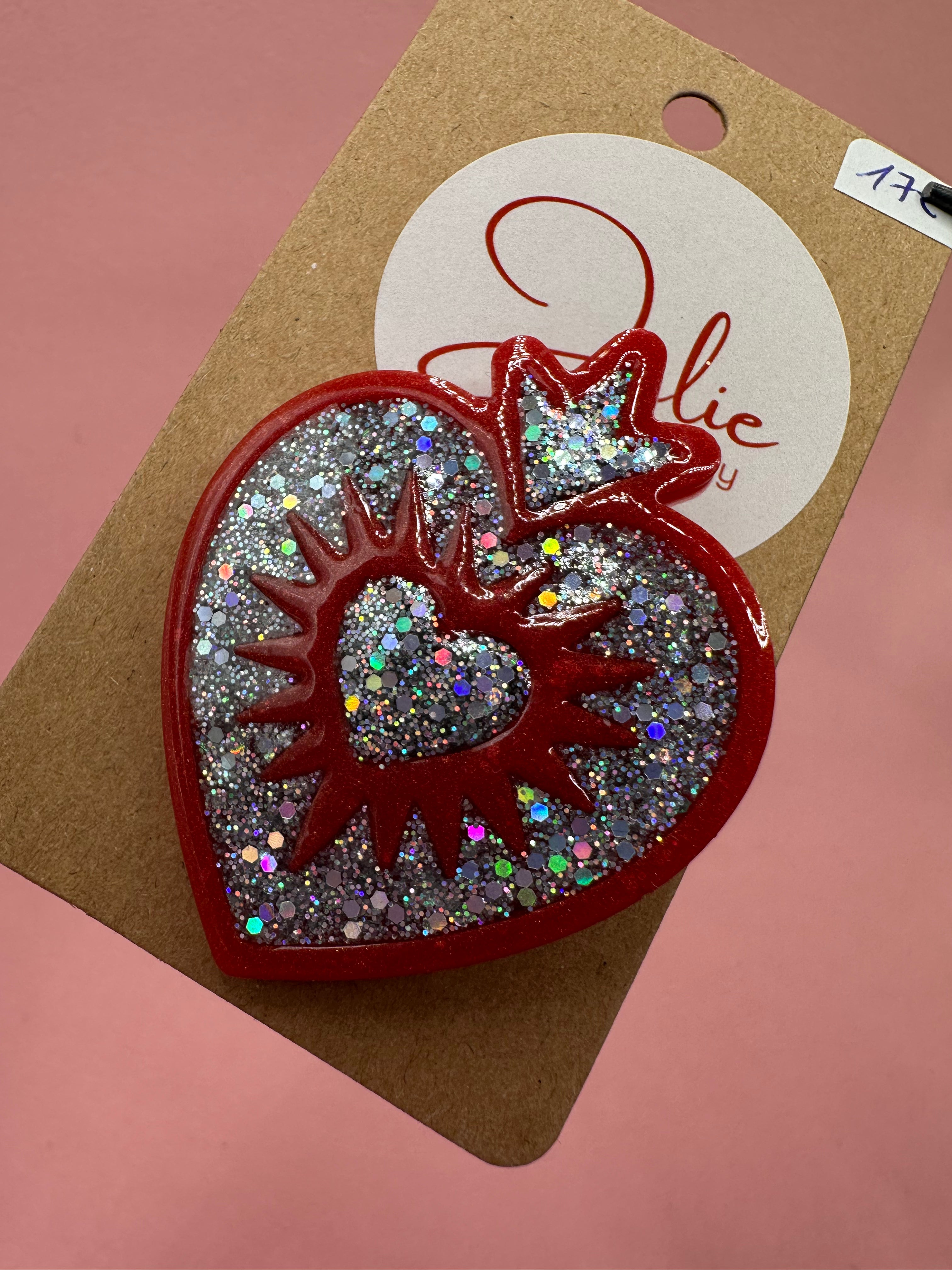 Broche Grand Cœur ex-voto