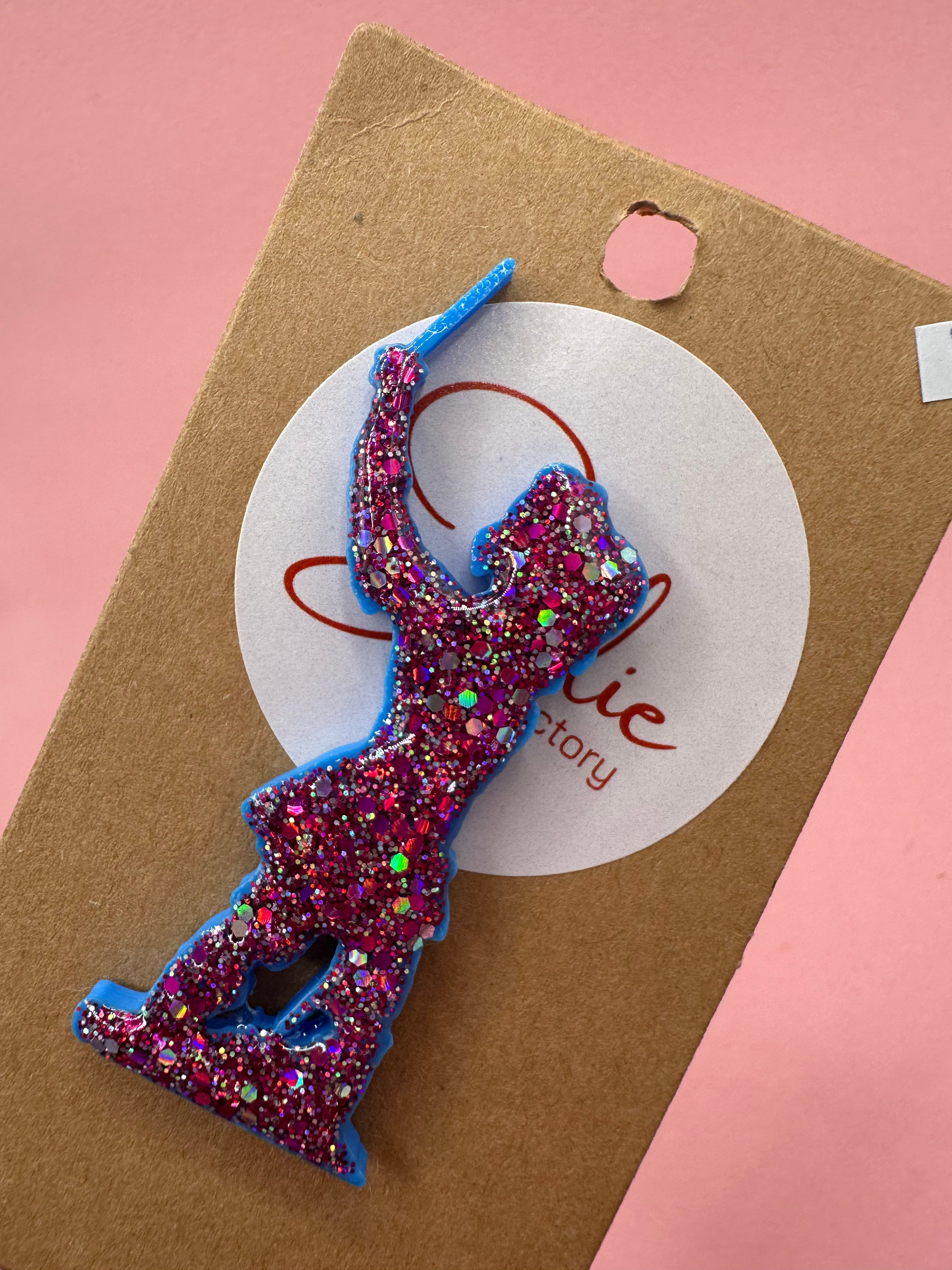 Broche petit Jean Bart pailleté