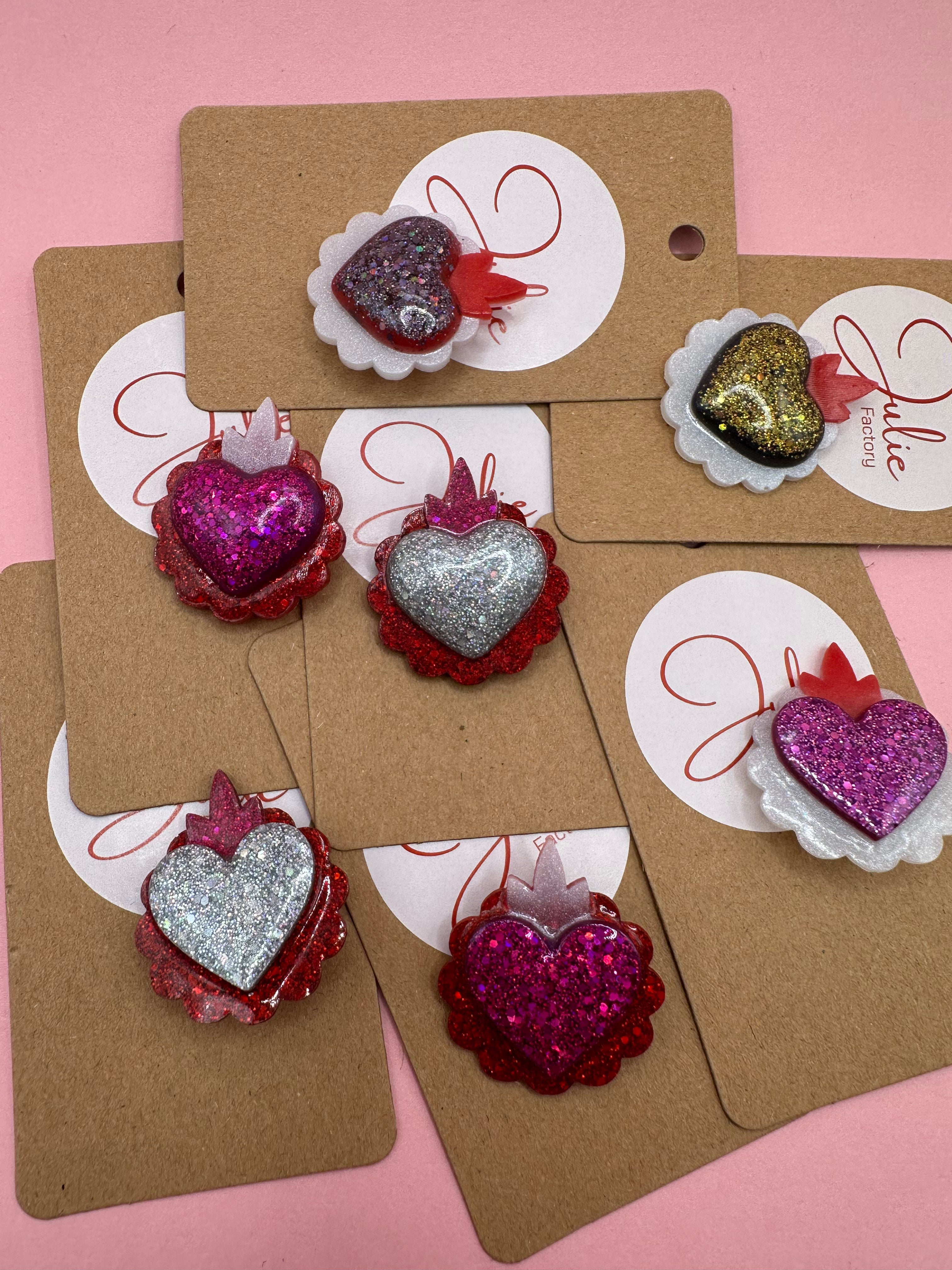 Broche Cœur ex-voto