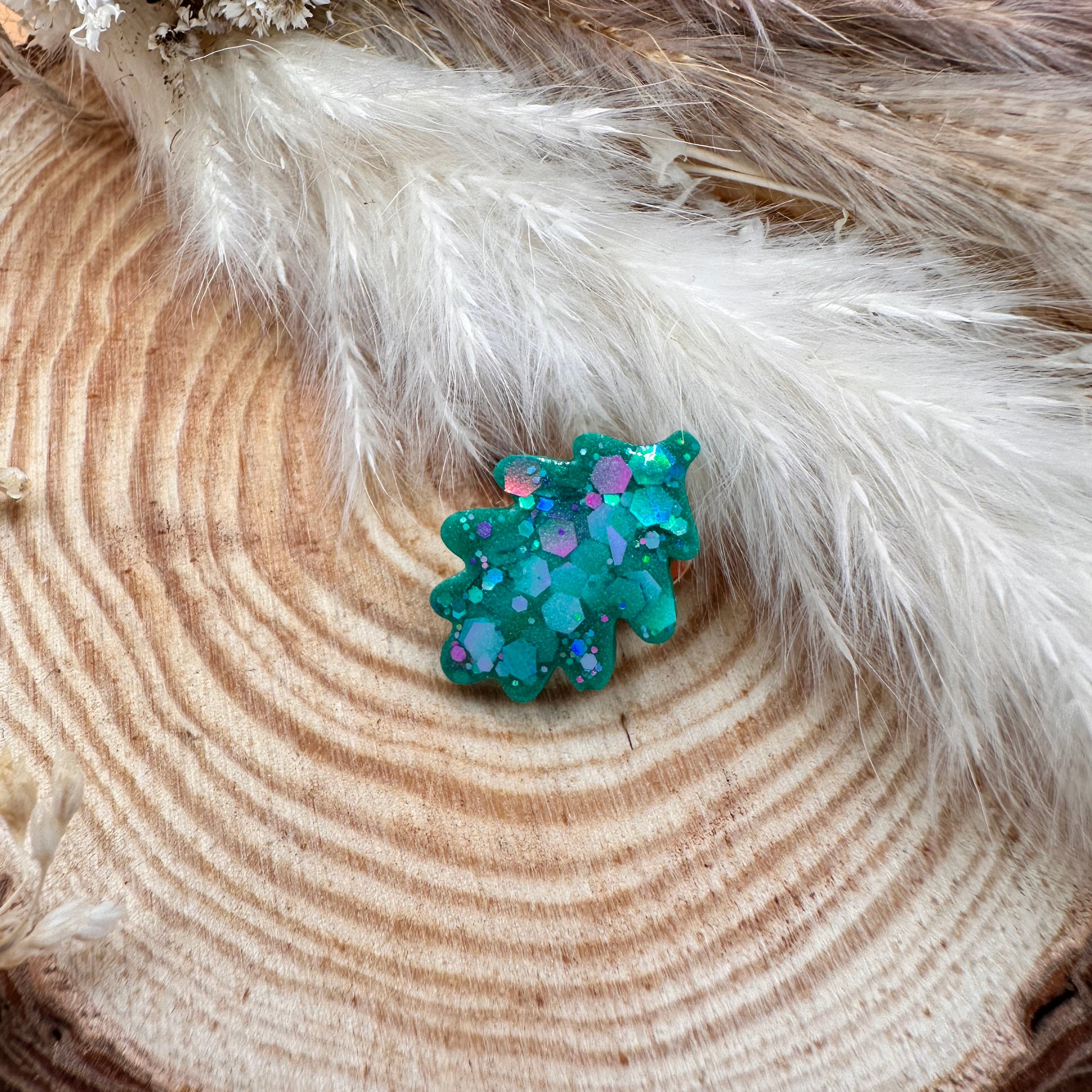 Pin's Feuille d'hiver