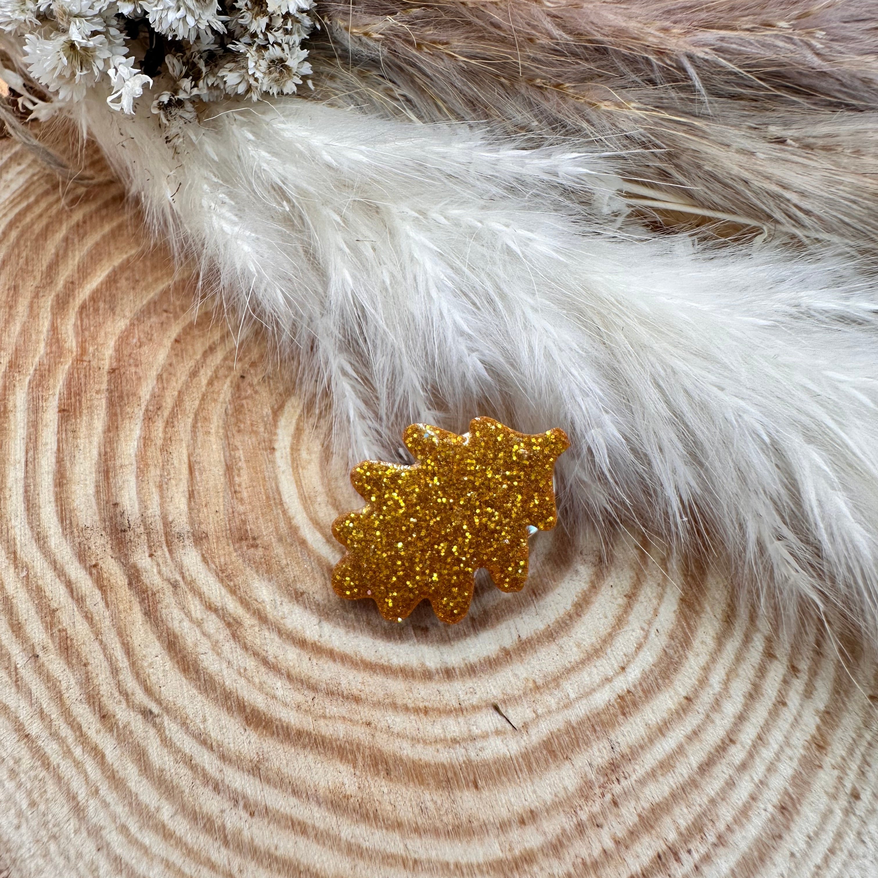 Pin's Feuille d'hiver